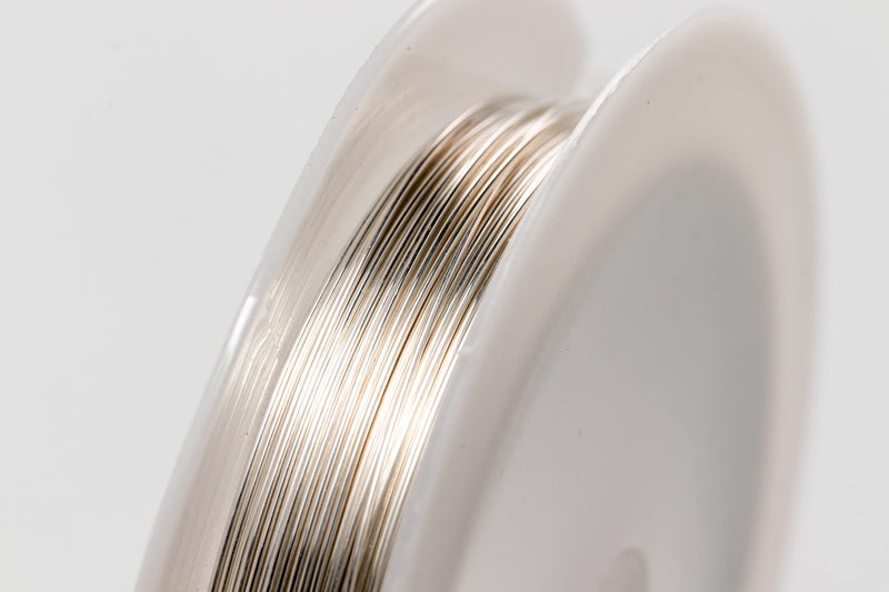 Craft Wire 24 Gauge, 925 Sterling Silver Wire (Half Round) Dead Soft Made in USA - 25FT by CRAFT WIRE - Image 3